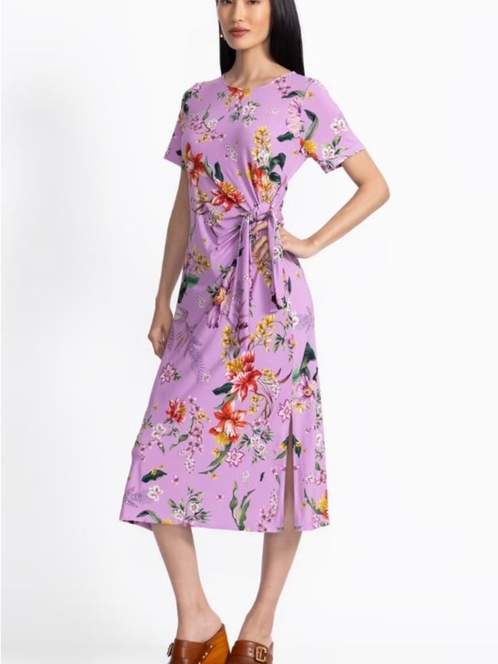 NWT Johnny Was Side Tie dress- PXL